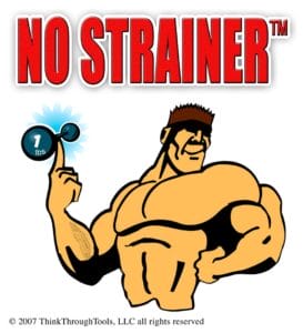 No Strainer