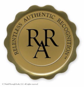 RAR Relentless Authentic Recognition BLACK Letters