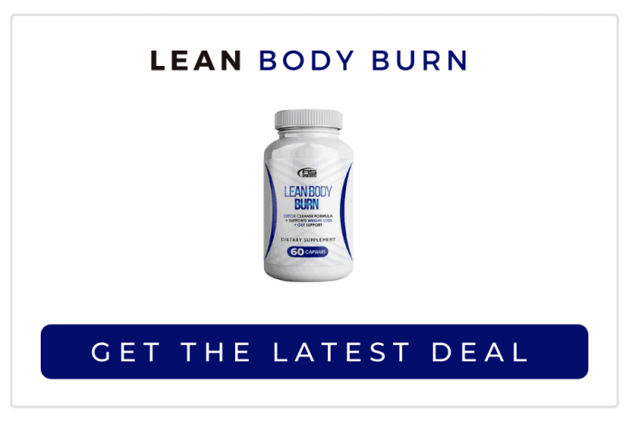 Lean Body Burn Review