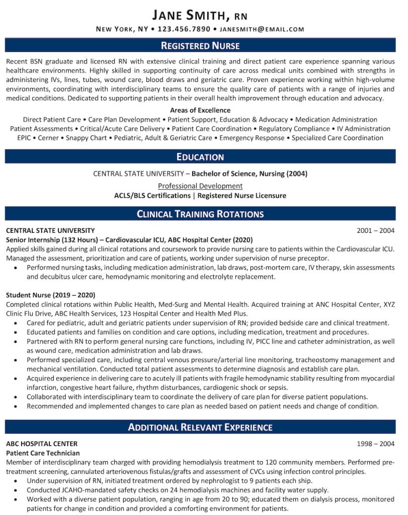 A Guide to Writing Your RN Resume 1 How to Write an RN Resume 1