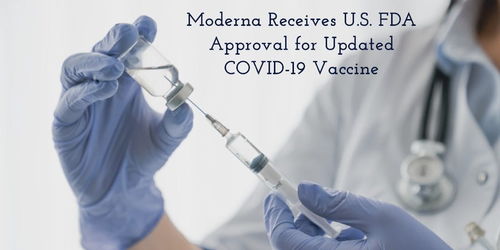 Illustration of the Moderna Covid Vaccine