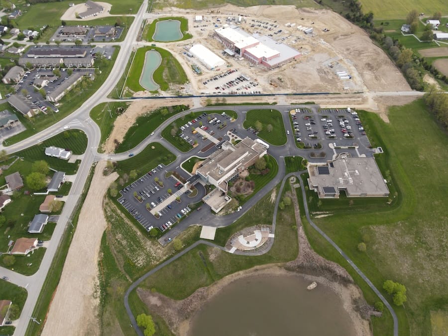 MMH Cancer Center Aerial 2 Copyright CMTA INC copy