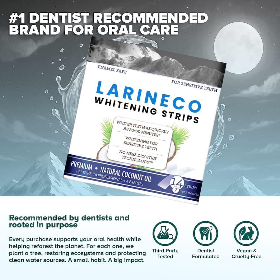 Larineco is The Conscious Gum Brand Transforming Oral Health and Natural Wellness 1 WhiteningStrips2 copy